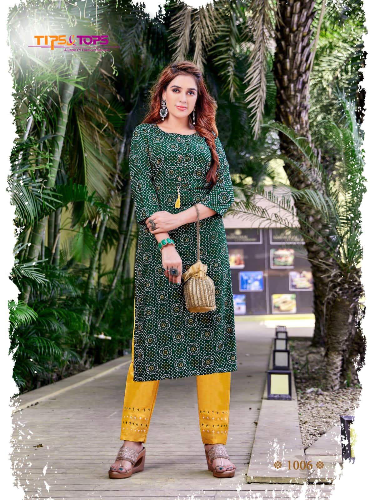 BANDHEJ 03 Fancy Designer Ethnic Wear Heavy Rayon Latest Kurti With Bottom Collection